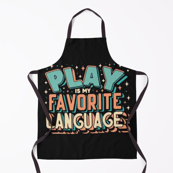 Item preview, Play is my favorite language in style retro designed and sold by Pawel Oska.