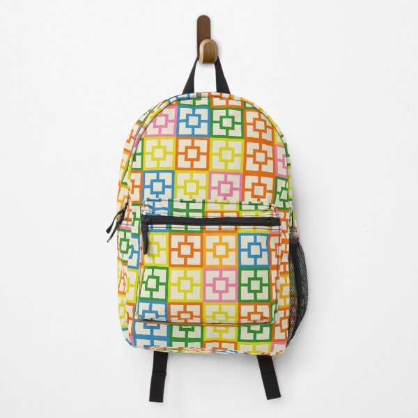 Item preview, Colorful Mid Century Modern Geometric Breeze Block Pattern designed and sold by kierkegaard.