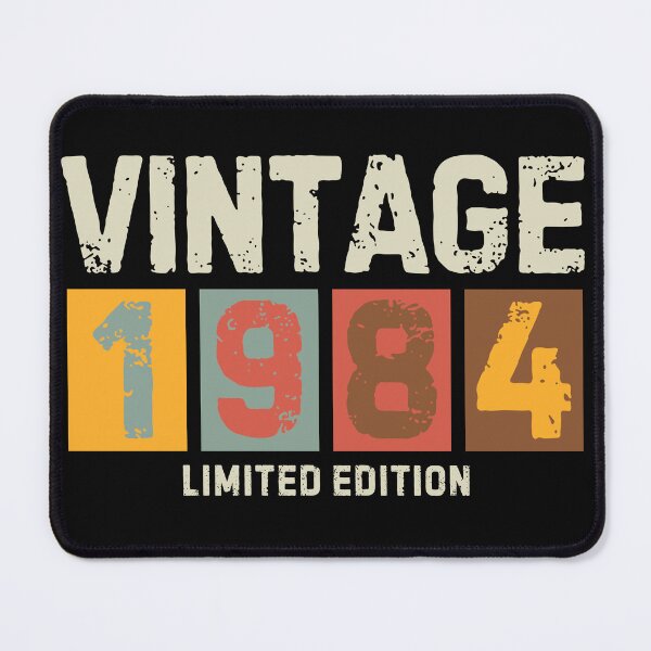 Item preview, VINTAGE 1984 RETRO FUNNY COLORFUL DISTRESSED BIRTHDAY GIFT designed and sold by Kipcio.