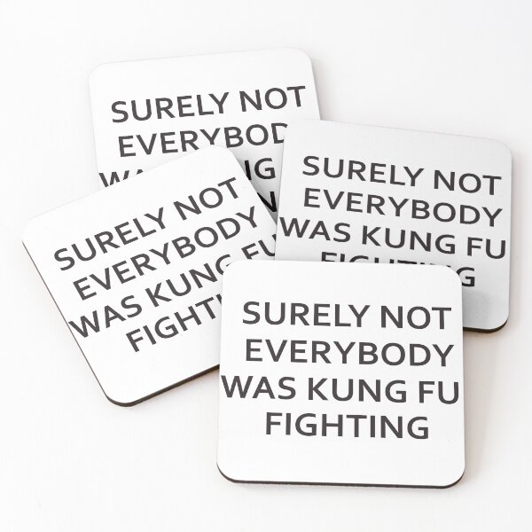Item preview, Surely Not Everybody Was Kung Fu Fighting - Design designed and sold by JenDouArt.