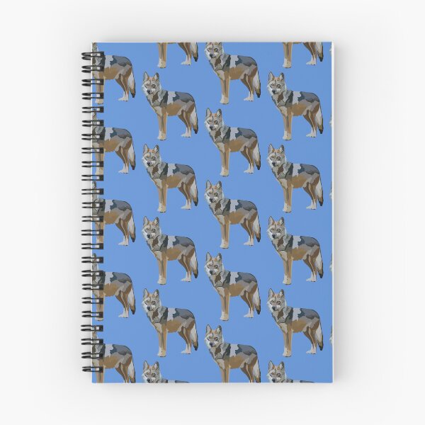 Item preview, M is for Mexican Wolf,Mexican Wolf Illustration – Endangered Canine Artwork designed and sold by PrettylittlepastelUk.