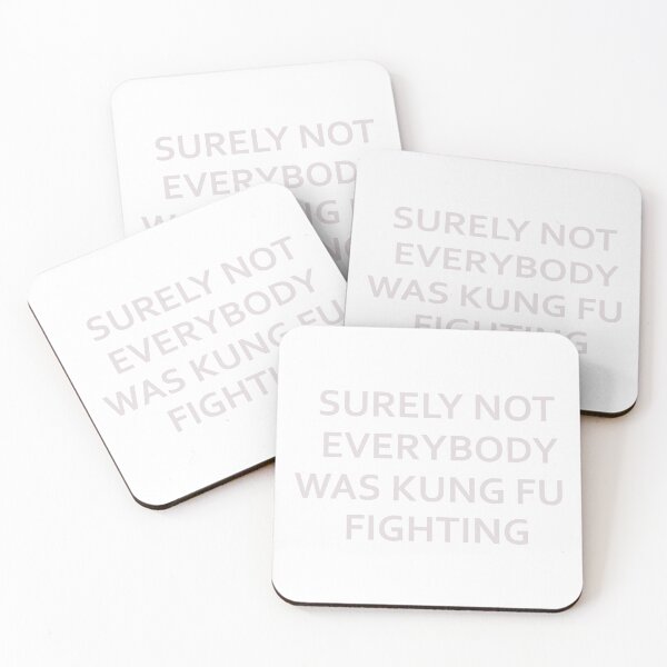 Item preview, Surely Not Everybody Was Kung Fu Fighting - Design designed and sold by JenDouArt.