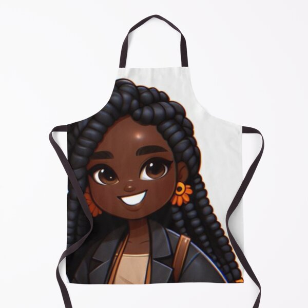 Item preview, girl with braids designed and sold by GuidaCosta.
