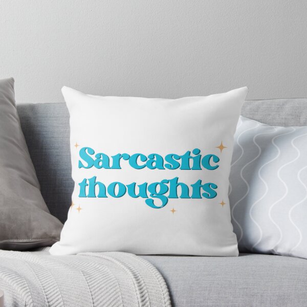 Item preview, Sarcastic Thoughts text saying designed and sold by CreativeBuck.