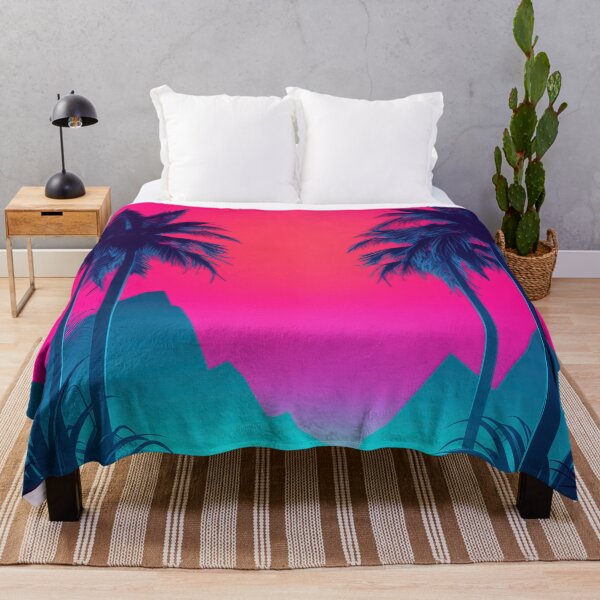 Item preview, Dreamscape Serenity: Neon Tropic Dreams designed and sold by Mullet Monkey.
