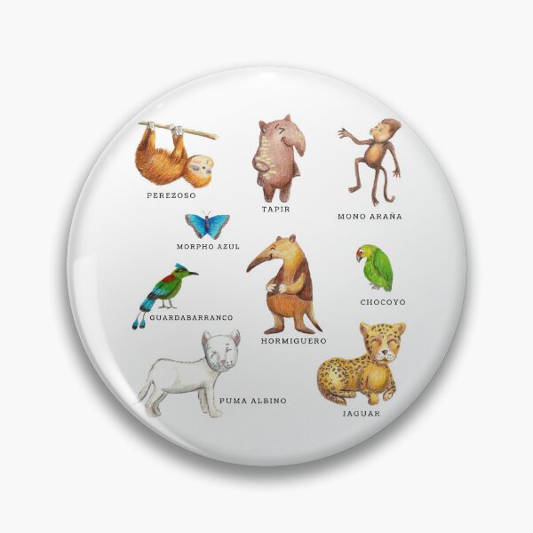 Item preview, Central American Animals designed and sold by Claustronautas.