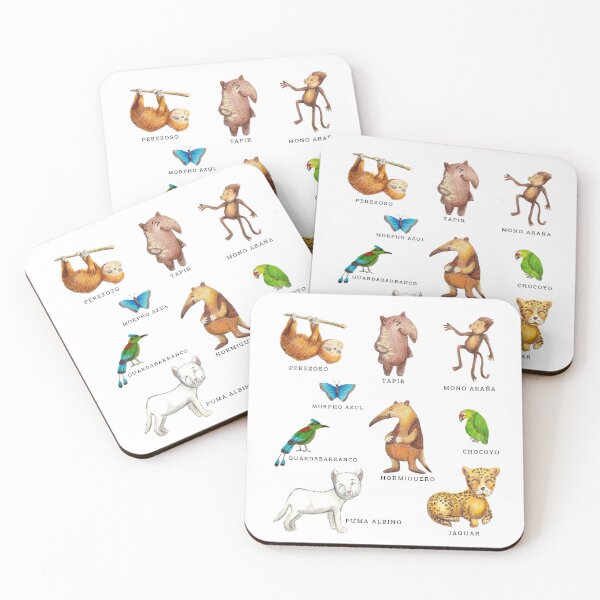 Item preview, Central American Animals designed and sold by Claustronautas.