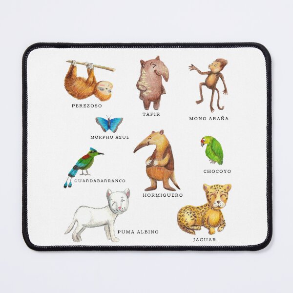 Item preview, Central American Animals designed and sold by Claustronautas.