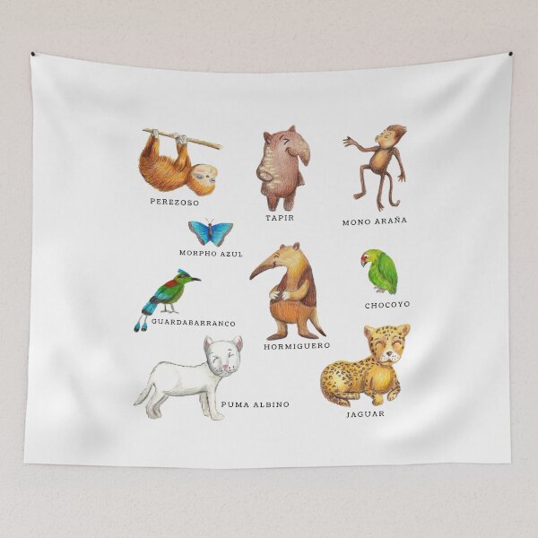 Item preview, Central American Animals designed and sold by Claustronautas.