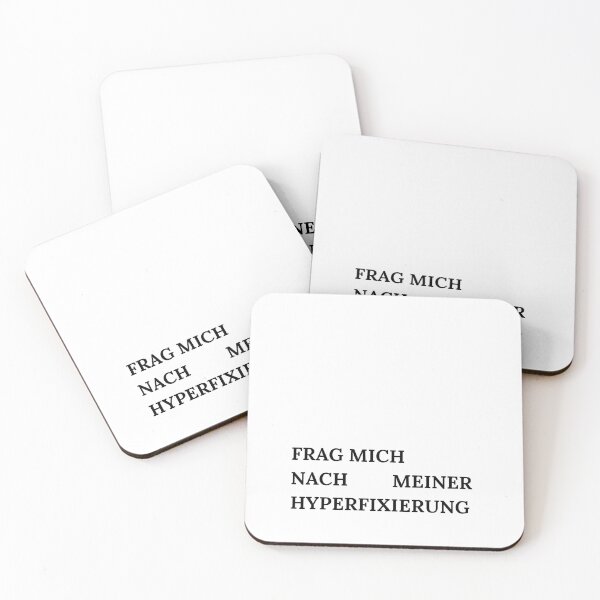 Item preview, Frag mich nach meiner Hyperfixierung - Minimalist Design designed and sold by RM-Journey.