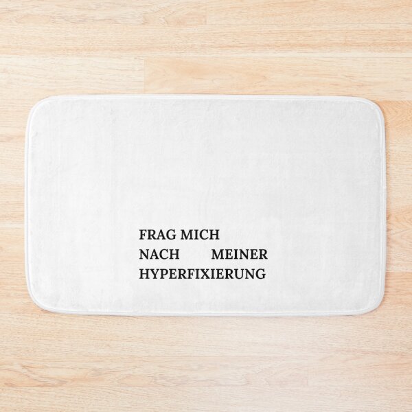 Item preview, Frag mich nach meiner Hyperfixierung - Minimalist Design designed and sold by RM-Journey.