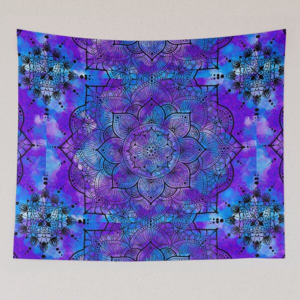 Item preview, Galaxy Mandala, buddhist, lotus, abstract art designed and sold by MayGreenAbgrall.