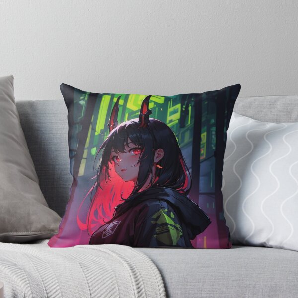 Item preview, Cyberpunk anime girl designed and sold by ShiroStore.