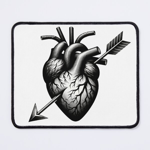 Item preview, arrowed heart designed and sold by The-Crazy-Thing.