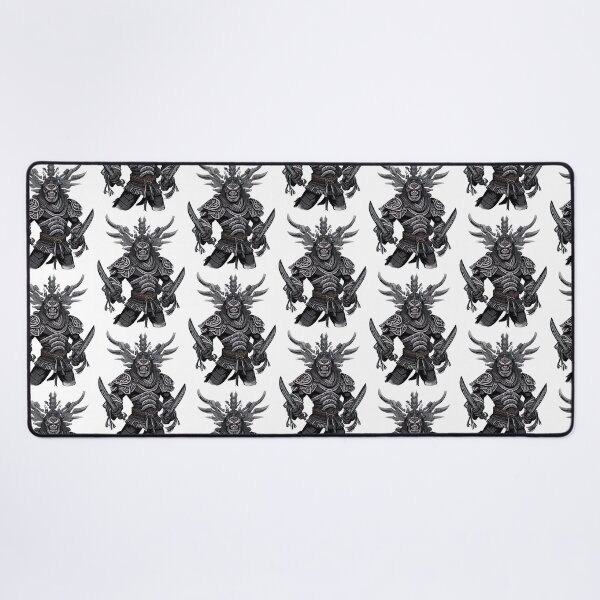 Item preview, Japan Japanese Samurai Warrior Oni Demon designed and sold by Frostquest.