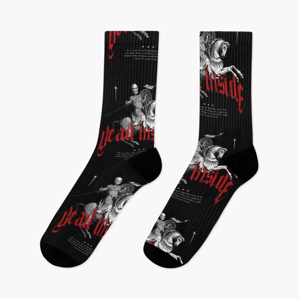 Item preview, Vintage Dead Inside | Vintage | Dark Fantasy | Quote | Red  designed and sold by AngryBlackDog.