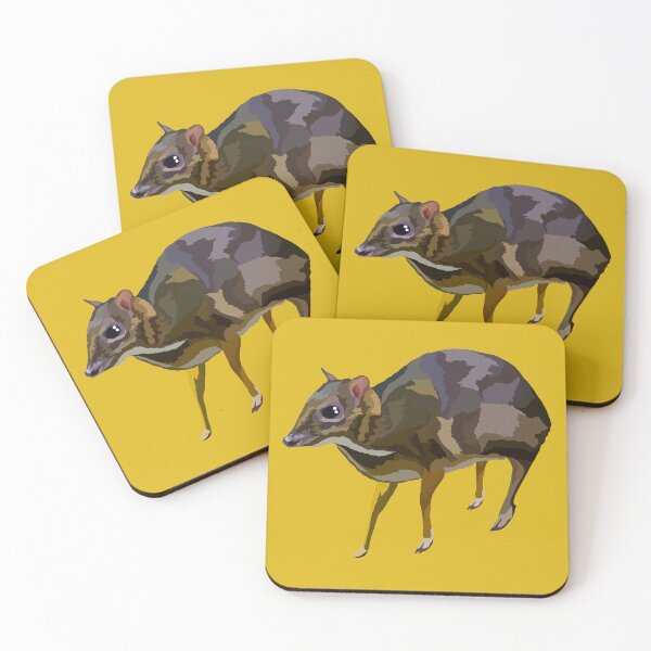 Item preview, M is for Mouse Deer,Mouse Deer Illustration – Tiny and Elusive Forest Mammal Artwork designed and sold by PrettylittlepastelUk.