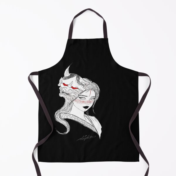 Item preview, Tattoo style 19 , girl with devil in her hair designed and sold by TomVtX.