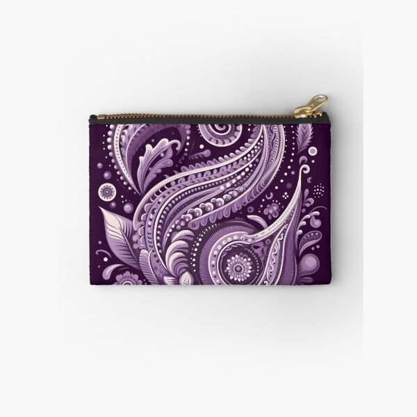 Item preview, Purple paisley with transparent background.  designed and sold by Inkstorm-London.