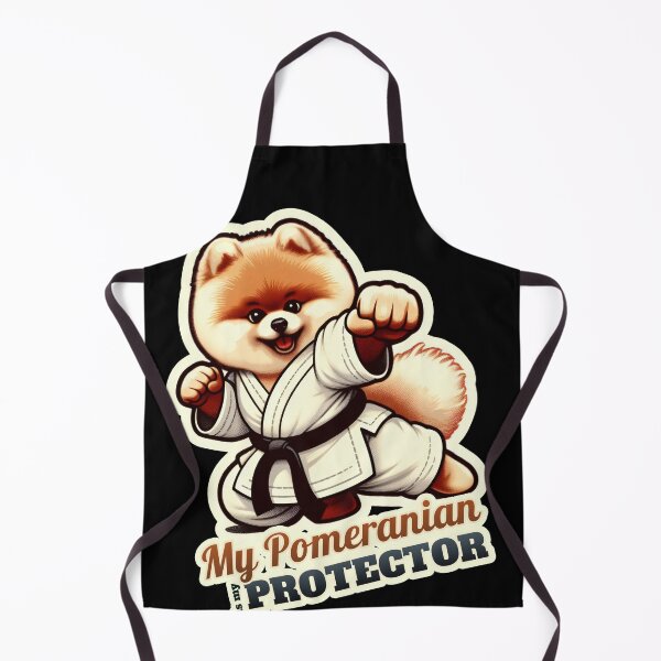 Item preview, Pomeranian karate designed and sold by ThisDress.