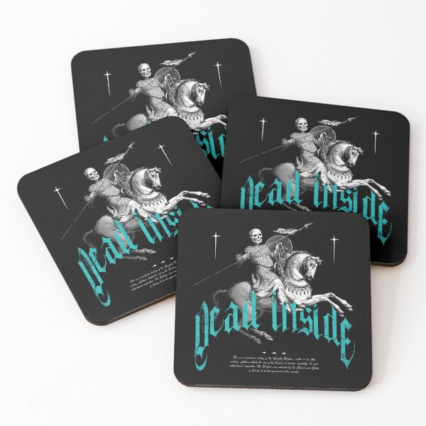 Item preview, Vintage Dead Inside | Vintage | Dark Fantasy | Quote | Blue designed and sold by AngryBlackDog.