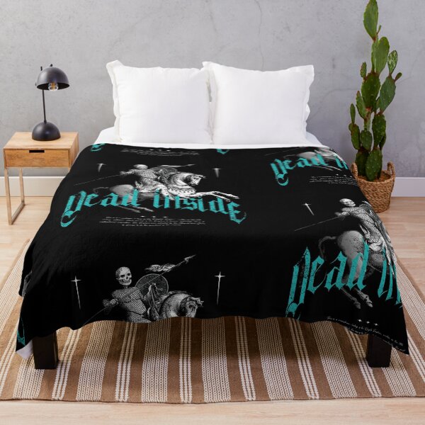 Item preview, Vintage Dead Inside | Vintage | Dark Fantasy | Quote | Blue designed and sold by AngryBlackDog.