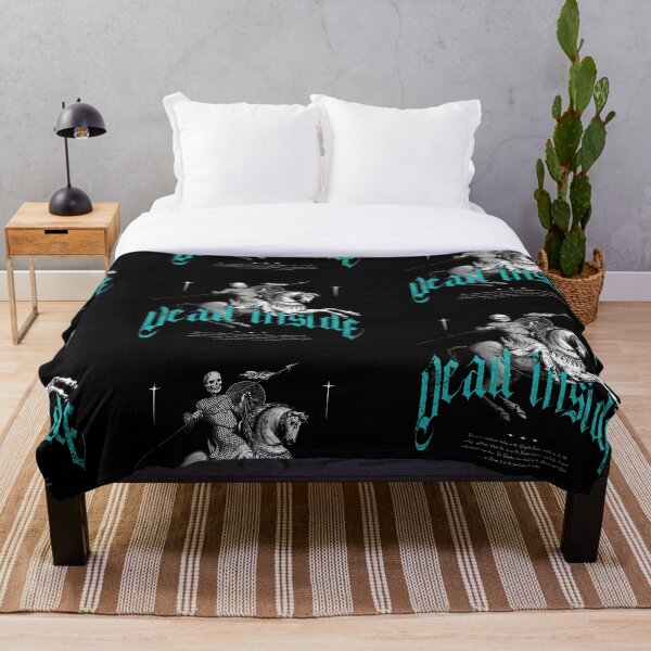 Item preview, Vintage Dead Inside | Vintage | Dark Fantasy | Quote | Blue designed and sold by AngryBlackDog.