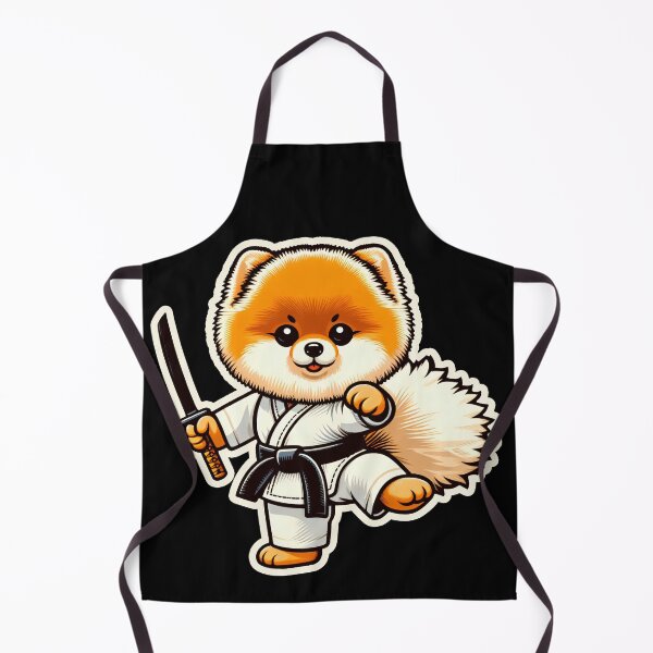 Item preview, Pomeranian karate designed and sold by ThisDress.