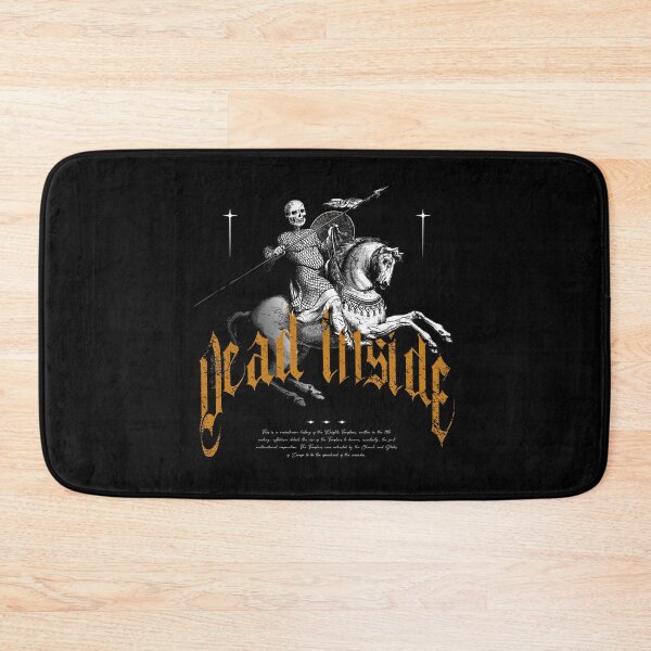 Item preview, Vintage Dead Inside | Vintage | Dark Fantasy | Quote | Yellow designed and sold by AngryBlackDog.