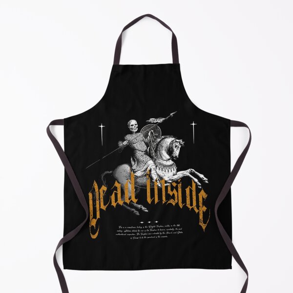 Item preview, Vintage Dead Inside | Vintage | Dark Fantasy | Quote | Yellow designed and sold by AngryBlackDog.