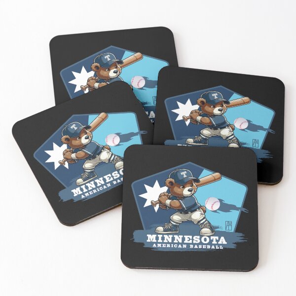 Item preview, USA - American BASEBALL - Minnesota - Baseball mascot - Minnesota baseball designed and sold by ArtProjectShop.