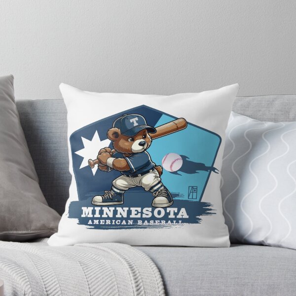 Item preview, USA - American BASEBALL - Minnesota - Baseball mascot - Minnesota baseball designed and sold by ArtProjectShop.