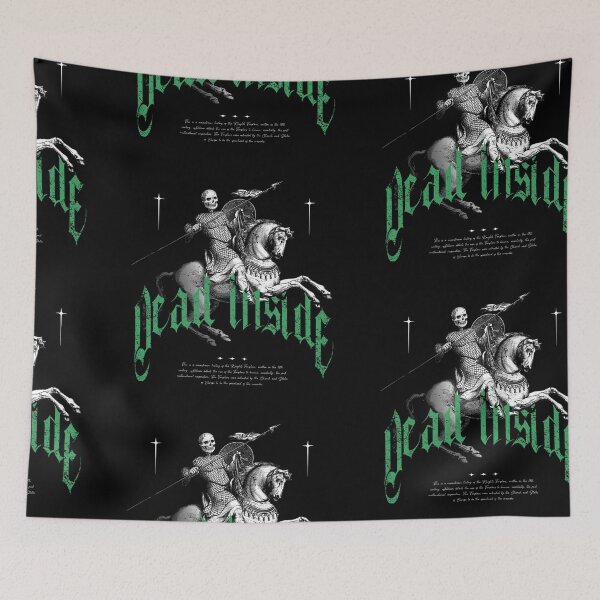 Item preview, Vintage Dead Inside | Vintage | Dark Fantasy | Quote | Green designed and sold by AngryBlackDog.