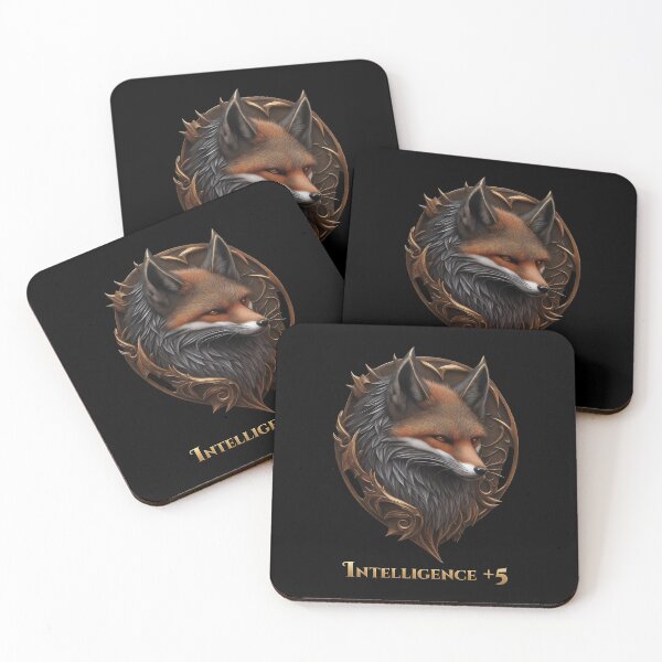 Item preview, Intelligence + 5, rpg games characters statistics designed and sold by twisted-dot.