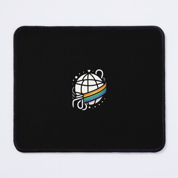 Item preview, Global Unity and Peace Rainbow Ribbon Globe Design designed and sold by Harim-L.
