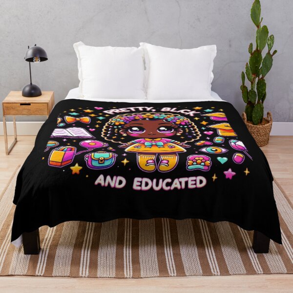 Item preview,  Pretty black and educated black african american designed and sold by ArtFeverShop.