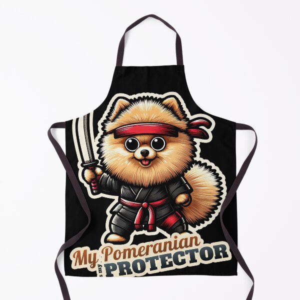 Item preview, Pomeranian ninja designed and sold by ThisDress.