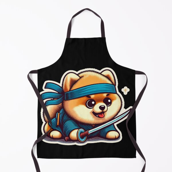 Item preview, Pomeranian ninja designed and sold by ThisDress.