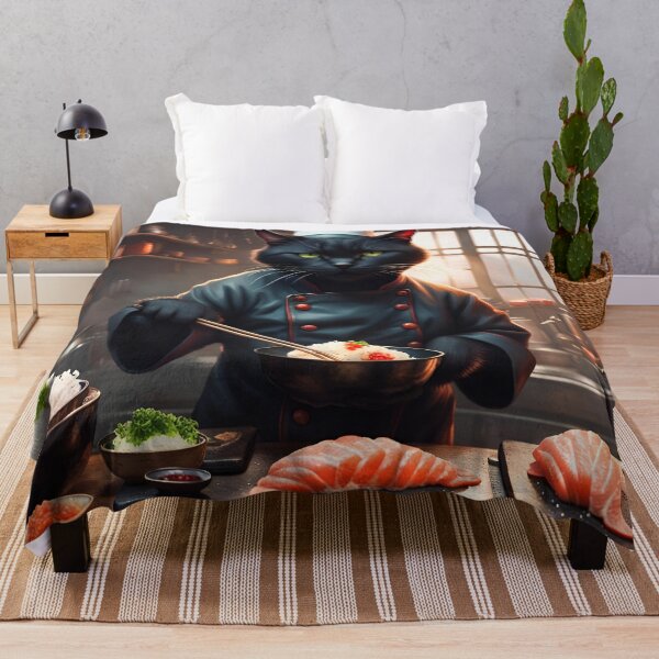 Item preview, Sushi Chef Cat designed and sold by PyxieZen.