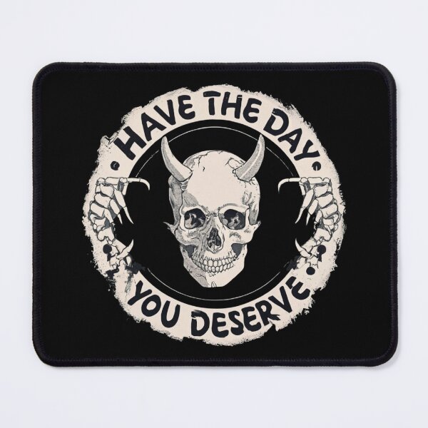 Item preview, Metal Heavy Black Devil Hand Horns Funny Skull Cool Funny gifts for Halloween Skull Spooky Time Szn designed and sold by MatthewViews.