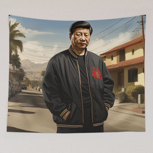 Item preview, Xi Jinping | Hip Hop style designed and sold by ComicsFactory.