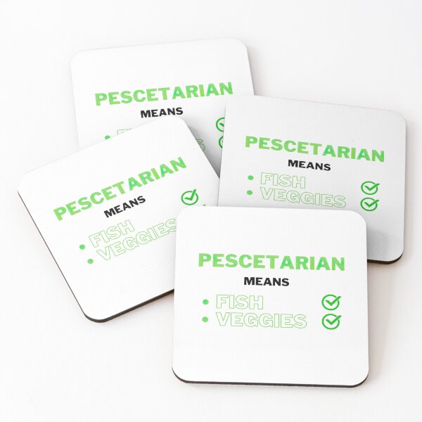 Item preview, Pescetarian means Fish and Veggies meaning designed and sold by Frostquest.