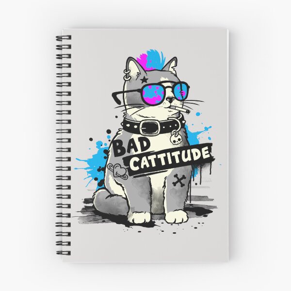 Item preview, Bad cattitude graffiti  designed and sold by NemiMakeit.