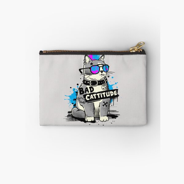 Item preview, Bad cattitude graffiti  designed and sold by NemiMakeit.