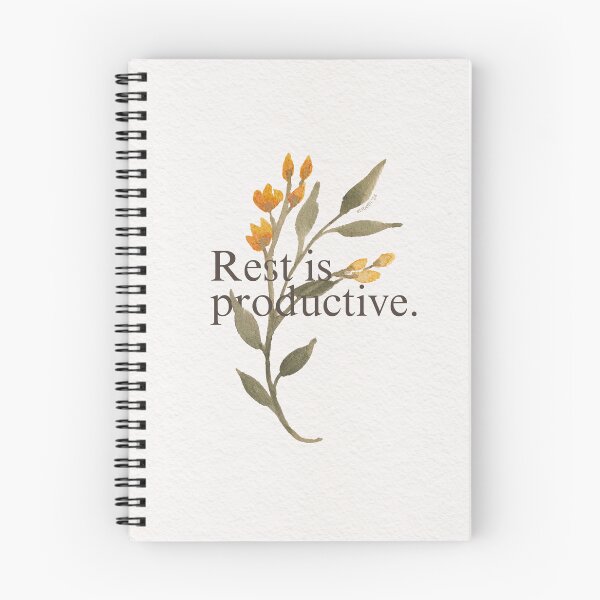 Item preview, Rest is Productive designed and sold by InkwoodPrints.