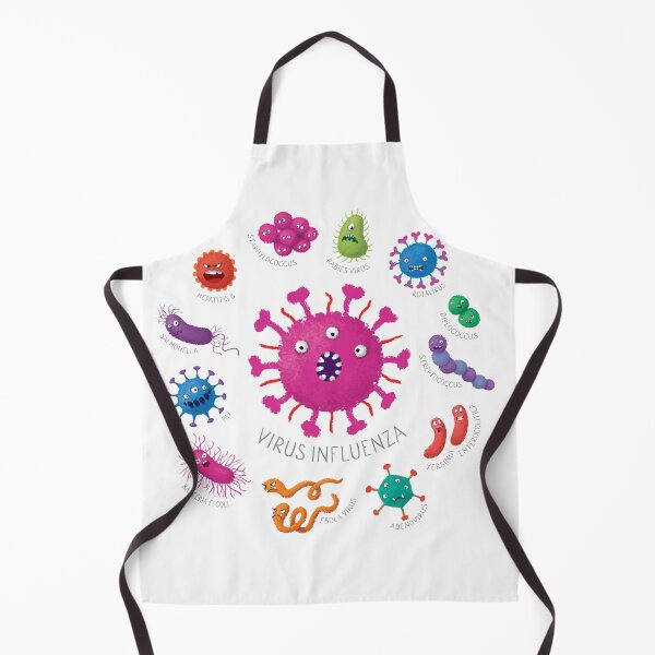 Item preview, Funny Germs - Virus Influenza designed and sold by Julia Lulis.