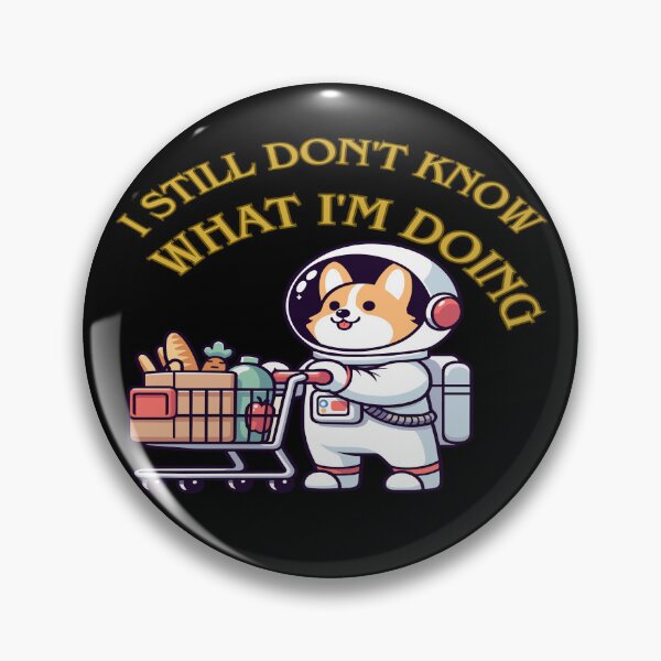 Item preview, A dog that doesn't know what hes doing designed and sold by The-Blue-Feline.