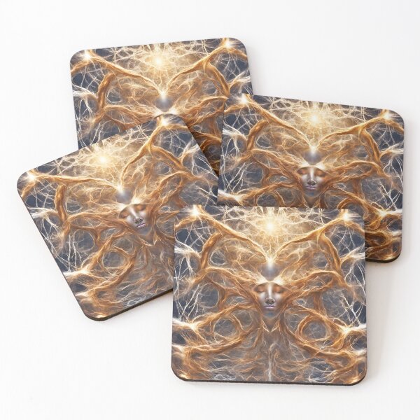 Item preview, Woman and neurons designed and sold by MyCraftForYOU.