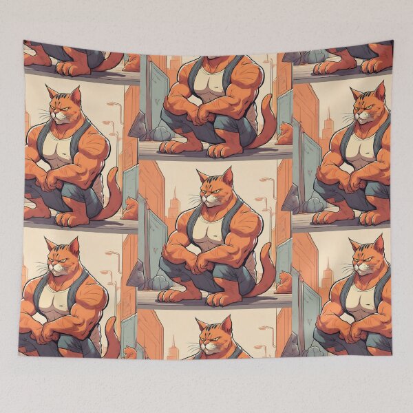 Item preview, Big Cat in 2048 designed and sold by ChoptPrs.