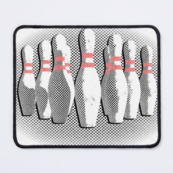 Item preview, Bowling Pins Halftone designed and sold by NicholasGalarza.